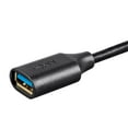 thumbnail image 4 of Monoprice USB & Lightning Cable - 3 Feet - Black | USB 3.0 A Male to A Female Premium Extension Cable, 4 of 6