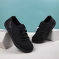 thumbnail image 5 of DLWKIPV Breathable Knit Sneakers for Women - Lightweight Lace-Up Comfort Shoes for Daily Walking & Casual Wear(BLACK,7), 5 of 6