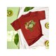 thumbnail image 2 of Playera Blusa De KIWI – Estilo Tropical que Te Llena de Vida Ropa Para Mujer Color Shedron Talla Extra Grande Marca Emil SaEs, 2 of 4