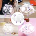 thumbnail image 3 of Decorative Money Box Transparent Coin Storage Box Kids Glass Piggy Bank Desktop Ornament, 3 of 4