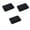 Black, variant on ACDANC 3Pcs Soap Dish,Silicone Rubber Travel Soap Case,Simplified Diversion Soap Saver,5"X4"X1"