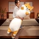 thumbnail image 3 of 1 pieza de peluche de gato gigante de 90 a 130 cm de largo, almohada cilíndrica de animal, peluche de gato, regalo para amigos que duermen para niños, 3 of 5