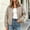 #5Beige, variant on Women’s Barn Jacket Loose Zipper Utility Coat Cinchable Hem Workwear Jacket with Pockets