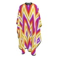 thumbnail image 4 of ZICANCN Hair Cutting Cape for Adults, Retro Zigzag Stripes Cape Salon Barber Cape for Hair Stylist Shampoo Capes Waterproof 55x66 IN, 4 of 7