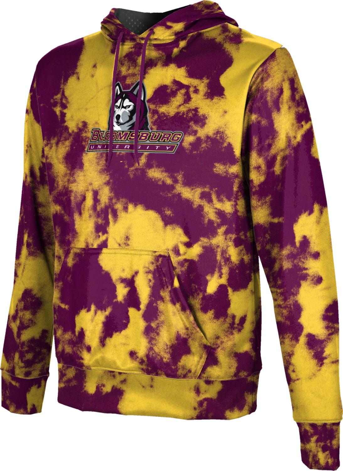 ProSphere Bloomsburg University Mens Full Zip Hoodie Geometric