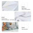 thumbnail image 5 of Wobogo Hugging Snowmen Hand Towel Set of 2 Absorbent for Kitchen and Bathroom With Velcro Hanging Loop 18.2×14in, 5 of 7