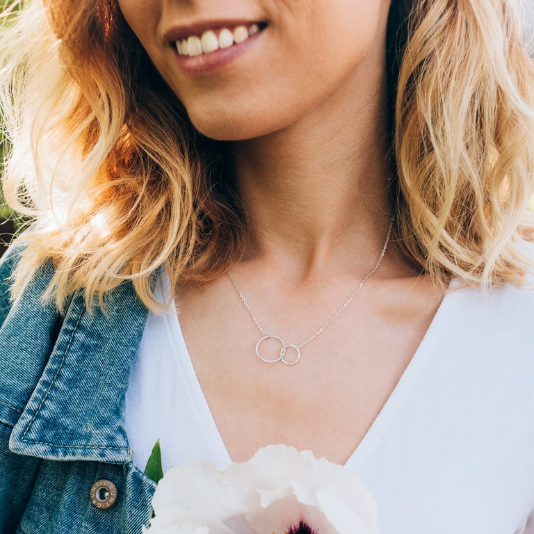 HOPE LOVE SHINE New Mom Necklace Ring Silver – First Time Mom