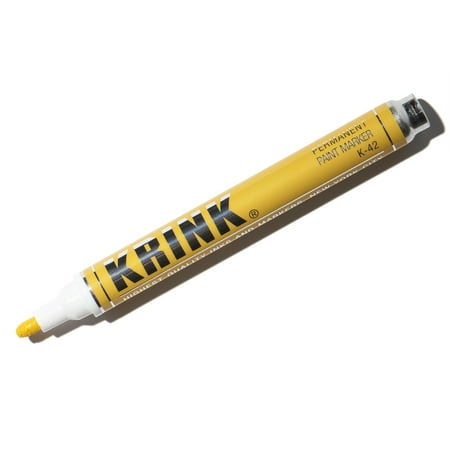 UPC: 0815437010115 | Krink K42 Opaque Permanent Paint Marker  Yellow