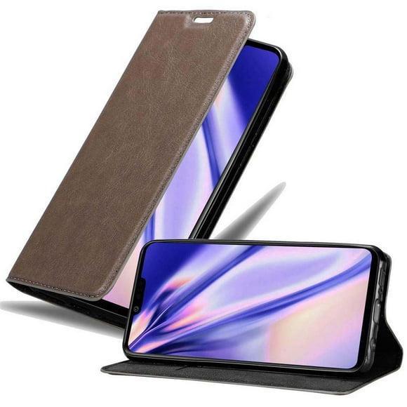 Cadorabo Case for LG G8 ThinQ Cover Book Wallet Screen Protection PU Leather Flip Magnetic Etui