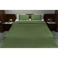 thumbnail image 3 of BedDecor Dual Tone Embroidery Duvet Set(Oversize King):White-Bordered Pillowcases with Coordinated Sage Embroidery, 3 of 5