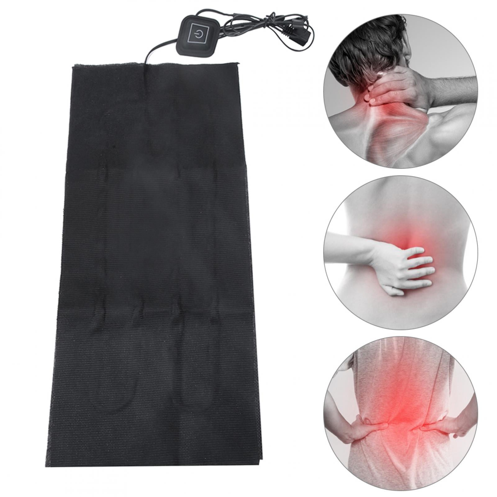 Heating Pad for Back & Neck - Heat Therapy for Muscle Pain, Cramps, and Sore Muscles in Neck, Back, and Shoulders - 3 Heat Settings