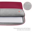 thumbnail image 4 of CUITING Housse de Protection pour Ordinateur Portable 14 Pouces Doublure Douce et Moelleuse Sac de Transport avec Poche avant et Pochette pour Accessoires Compatible avec Notebook 14” Chromebook (Gris Amélioré), 4 of 6