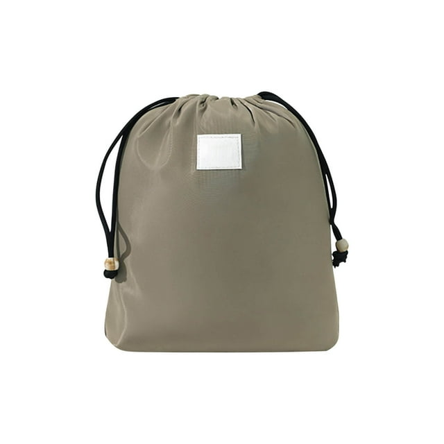 Mejor bolsa organizadora de viaje - Almacenamiento portátil con cordón para ropa, zapatos y artículos de aseo | Bolsa compacta de lavandería y gimnasio para hombres y mujeres