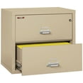 thumbnail image 3 of Fireking 2 Drawer 31" wide Classic Lateral fireproof File Cabinet-Parchment, 3 of 3