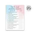 thumbnail image 4 of GENDER REVEAL — FIND THE GUEST Baby Shower Game — Pack of 25 — Minimalist Blue or Pink Baby Shower Games, Icebreaker Party Game, Girl or Boy, Guess Who Came to the Party, Coed Couples Shower G752-FTG, 4 of 4