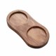 thumbnail image 2 of Functional and Sturdy Wood Salt and Pepper Grinder Set with Rack Stand, 2 of 11