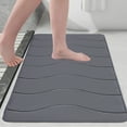 thumbnail image 4 of Outdoor Rug, Large Carpet for Bathroom, Soft, Absorbent, and Non-Slip, Weather Mats, Floor Liners, Thick Mat, Floor Liners, Home Floor Mats, Non Slip Floor , UKHBMC | 100 Polyester, Dark Gray, 4 of 9