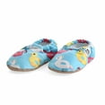 thumbnail image 2 of Ella Bonna Baby Boy Girl Shoes Newborn Socks Crib Shoes Moccasins, Duck, 6-12 Months, 2 of 6