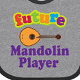 thumbnail image 4 of Inktastic Future Mandolin Player Music Boys or Girls Baby Bib, 4 of 4