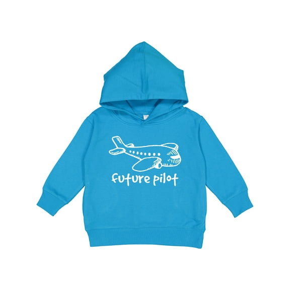 Inktastic Future Pilot Airplane Doodle Plane Toddler Hoodie