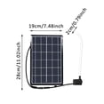 thumbnail image 3 of Outdor Effortless Solar Submersible For Automatic Water Drip Irrigation With Low Design And Quiet, 3 of 6