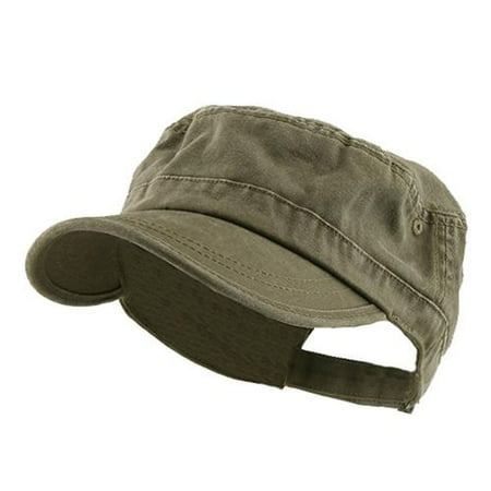 - Enzyme Regular Army Cap Adjustable Strap , Dark Olive