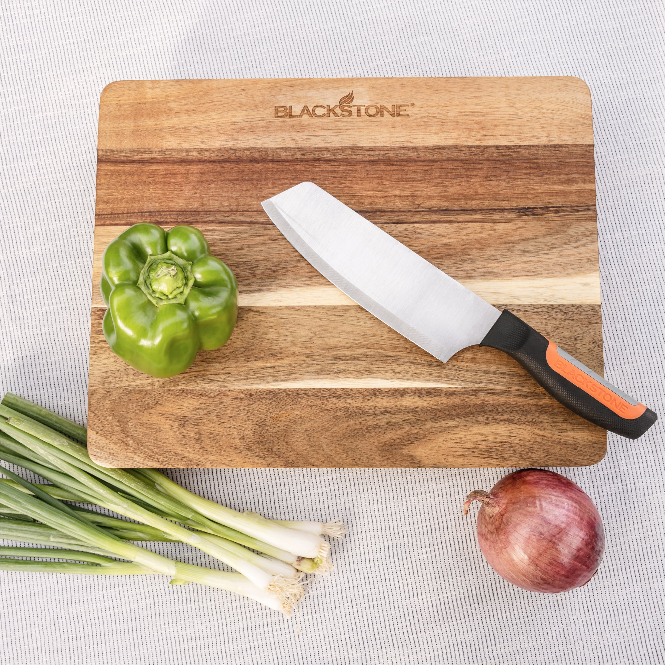Blackstone Acacia Wood Griddle Top Cutting Board with Feet