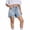 Light Blue, variant on Girls Frayed Denim Shorts High Rise Ripped Distressed Design Trendy Daily Casual Kids Short Trousers 4T-14T