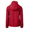thumbnail image 3 of Women's Cutter & Buck  Red Philadelphia Phillies Charter Eco Recycled Full-Zip Jacket, 3 of 3