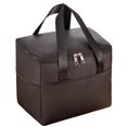 thumbnail image 2 of Insulated Lunch Bag, Cooler Lunch Bag, Lunch Tote Bag for Women, Womens Lunch Bag for Work, 9X8X8 in Black Portable Reusable Tote with Zippered Closure, Exterior Pockets and, 2 of 6