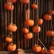 thumbnail image 4 of RKSTN Artificial Persimmon 1Strings Artificial Persimmon Lifelike Artificial Fruit Fake Fruit Garland Fall Hanging Decoration For Thanksgiving Party Kitchen Decoration, 4 of 8