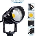 thumbnail image 3 of SUNVIE Outdoor Spotlight LED Landscape Lighting 12W with Spiked Stand for Lawn Decorative, 3 of 8