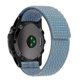 thumbnail image 1 of For Garmin Forerunner 965/955/945/935 Adjustable Watch Strap Stitching Nylon Loop Wrist Band-black, 1 of 5