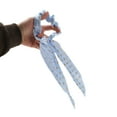thumbnail image 5 of Unique Bargains 1 Pc Elegant Satin Hair Scrunchies Hair Ties Sky Blue, 5 of 5
