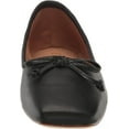 thumbnail image 2 of Circus By Sam Edelman Teresa Black Bow Detailed Slip On Square-Toe Ballet Flats (Black, 6), 2 of 6
