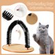 thumbnail image 2 of ¡Campaña con descuento!Dispositivo antipicazón y frotador para el pelo de gato, cepillo de plástico en forma de arco, rascador para gatos, juguete para gatos, cuidado del cabello, placer personal, ra, 2 of 9