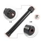 thumbnail image 5 of Extensión Monopod Trípode Tubo de extensión Aleación de aluminio Varilla extensible Universal 28 mm jinwen Poste monopié de extensión, 5 of 6