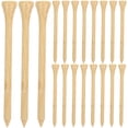 thumbnail image 1 of MasteelfCA 50Pcs Reusable Golf Ball Tees Bamboo Golf Spikes Replaceable Golf Tees Golf Accessory, 1 of 7