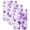 Purple, variant on Purple Flowers Kitchen Towels Set of 3, Spring Blooms Botanicals Watercolor Floral Absorbent Dish Towels for Kitchen, Microfiber Hand Towel, Quick Drying Tea Towel for Cleaning Decorative Dishcloths