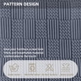 thumbnail image 4 of CJC Stretch Recliner Couch Covers, 4-Piece Recliner Chair Covers Furniture Protector with Elastic Side Pockets for Armchairs (Dark Grey), 4 of 8