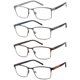 thumbnail image 1 of Gafas de lectura mrbobmslee, con bloqueo de luz azul, paquete de 4 unidades, 2, 1 of 5