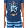 thumbnail image 3 of Harry Potter Girls' Hogwarts House Crest Short-Sleeve Jogger Pajama Set - Gryffindor Slytherin Ravenclaw Hufflepuff, 3 of 5