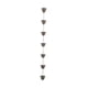 thumbnail image 1 of Cadenas de lluvia Cola 1M Aluminio Colectores de lluvia, 1 of 8