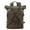 Dark Green, variant on Waterproof Travel Backpack Anti-Theft Laptop Hiking Bag - Full-Grain Cowhide  Leather & Waxed Canvas Backpack