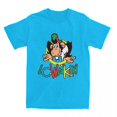thumbnail image 1 of Camiseta de algodón para hombre y mujer, camisa con estampado de dibujos animados, mono, cuello redondo, manga corta de gran tamaño, 1 of 7