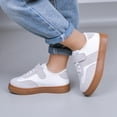 thumbnail image 5 of YunPes Toddler Boys Girls Non-Slip Skate Sneakers Casual Flat Athletic Shoes with Hook & Loop Strap School & Outings Walking, 5 of 8