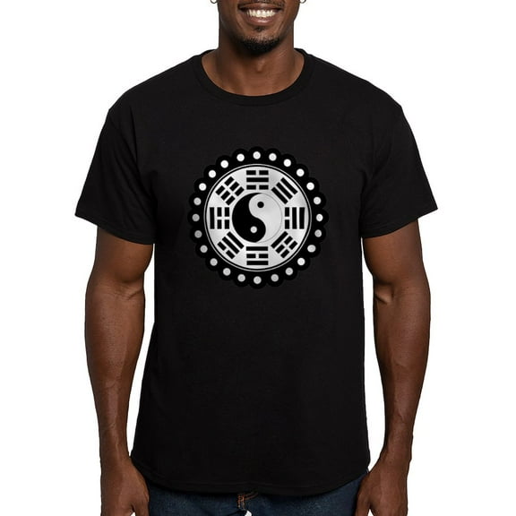 CafePress - Trigram Symbol Men's Fitted T Shirt (Dark) - Men's Fitted T-Shirt