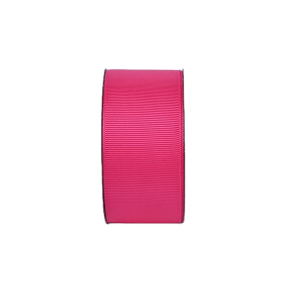 Gwen Studios 1.5" Hot Pink Grosgrain Ribbon, 7 yards