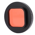 thumbnail image 1 of Red Lens Filter, Waterproof Wear Resistant Aluminum Frame Red Dive Filter 52mm  For HERO 9 Action Camera, 1 of 8