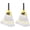 2 industrial mop, variant on 2 Pack Commercial Mop Heavy Duty Industrial Mop with Long Handle,60" Looped-End String Wet Cotton Mops for Floor Cleaning,Home,Kitchen,Office,Garage and Concrete/Tile Floor
